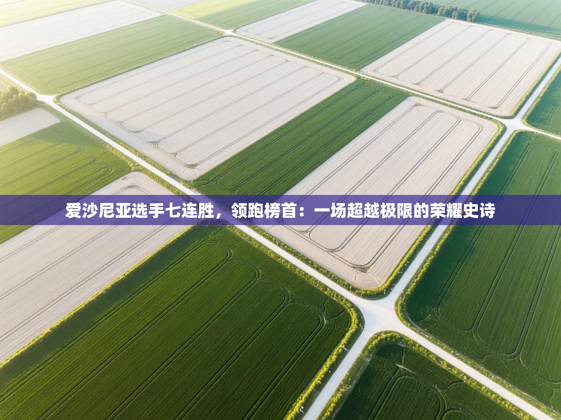 爱沙尼亚选手七连胜,领跑榜首:一场超越极限的荣耀史诗 第1张